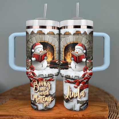 Shineful Personalized Tumbler Books Are Worth Melting