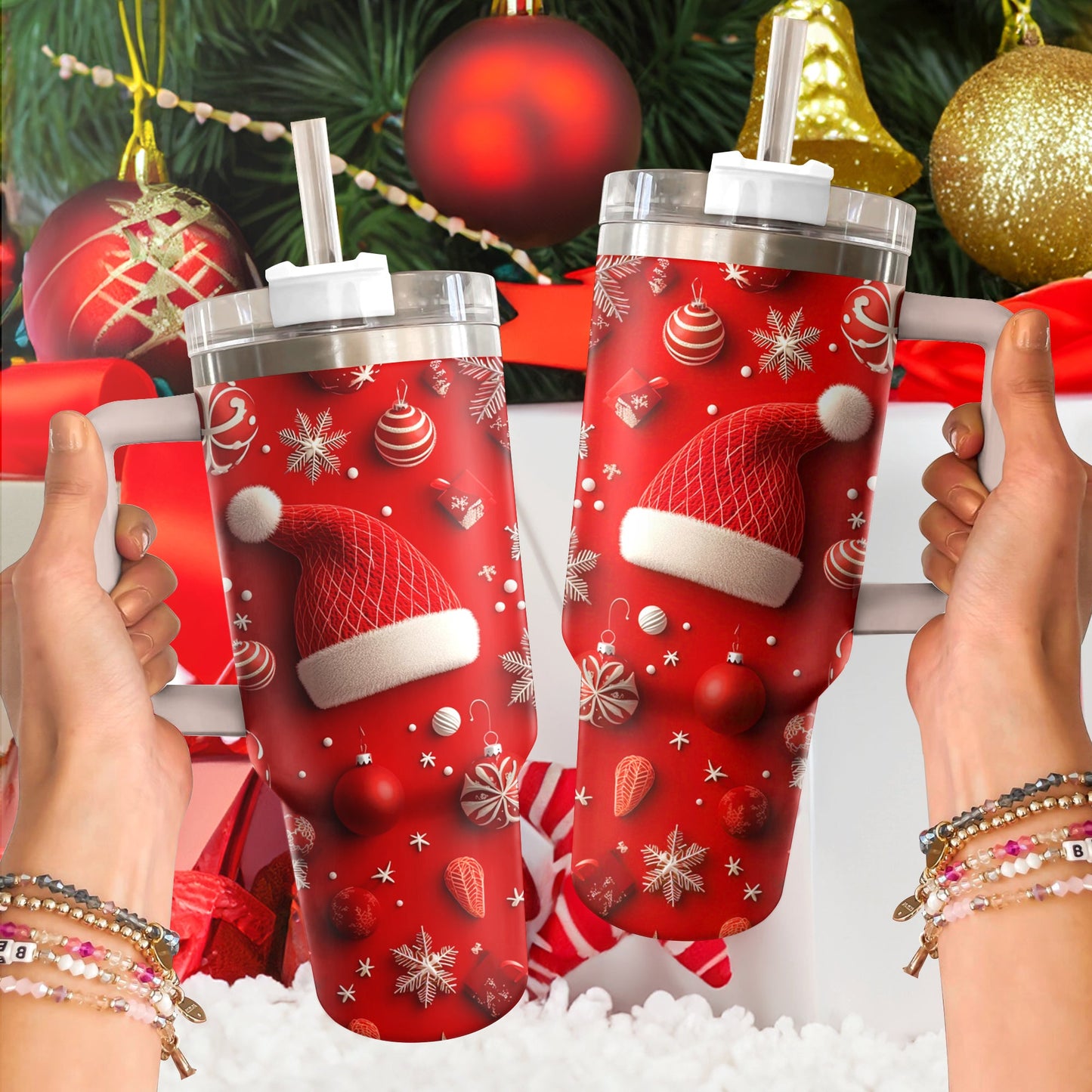 Shineful Tumbler Festive Christmas Hat