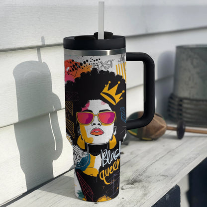 Shineful Tumbler Black Queen Energy
