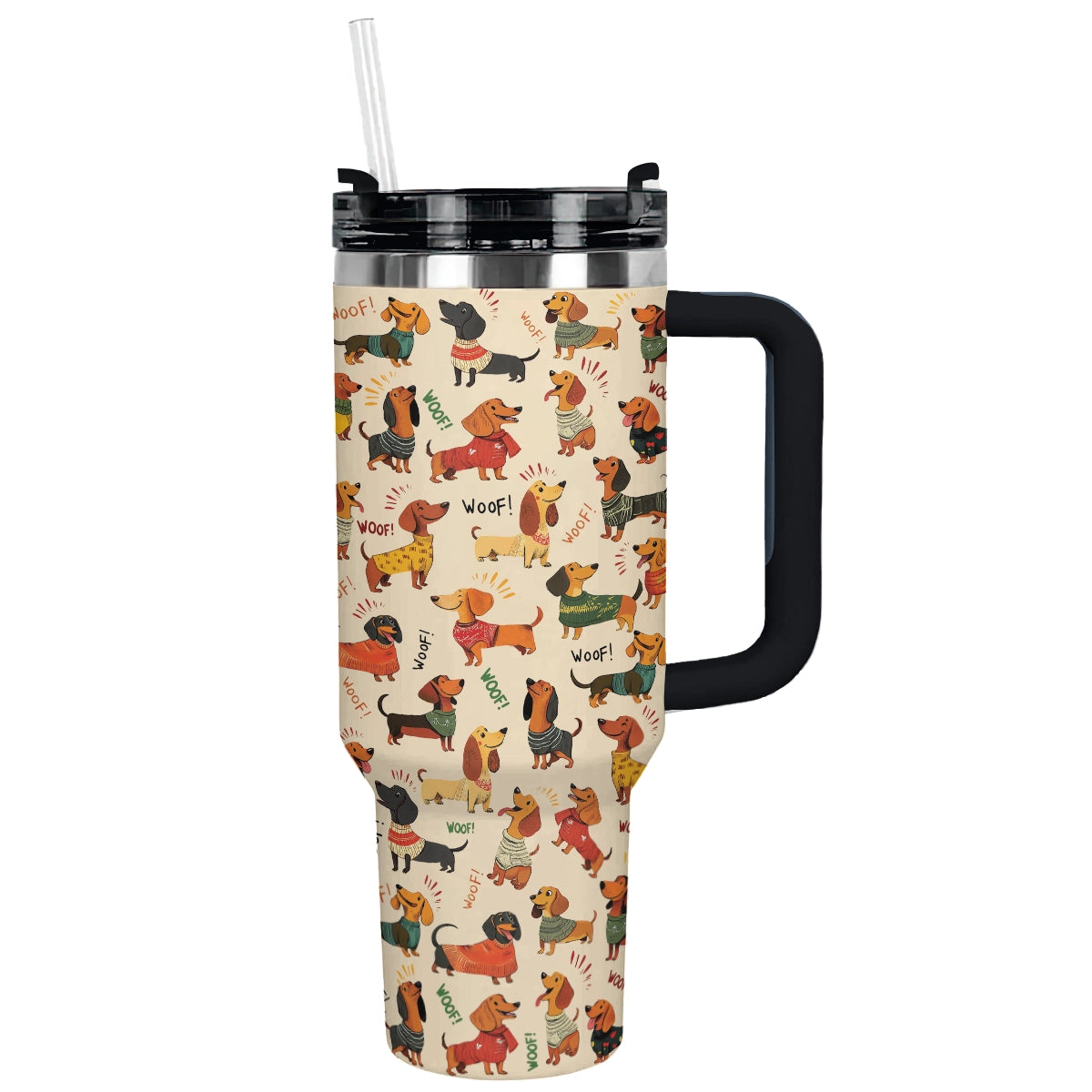 Shineful Tumbler Dachshund Woof Delight