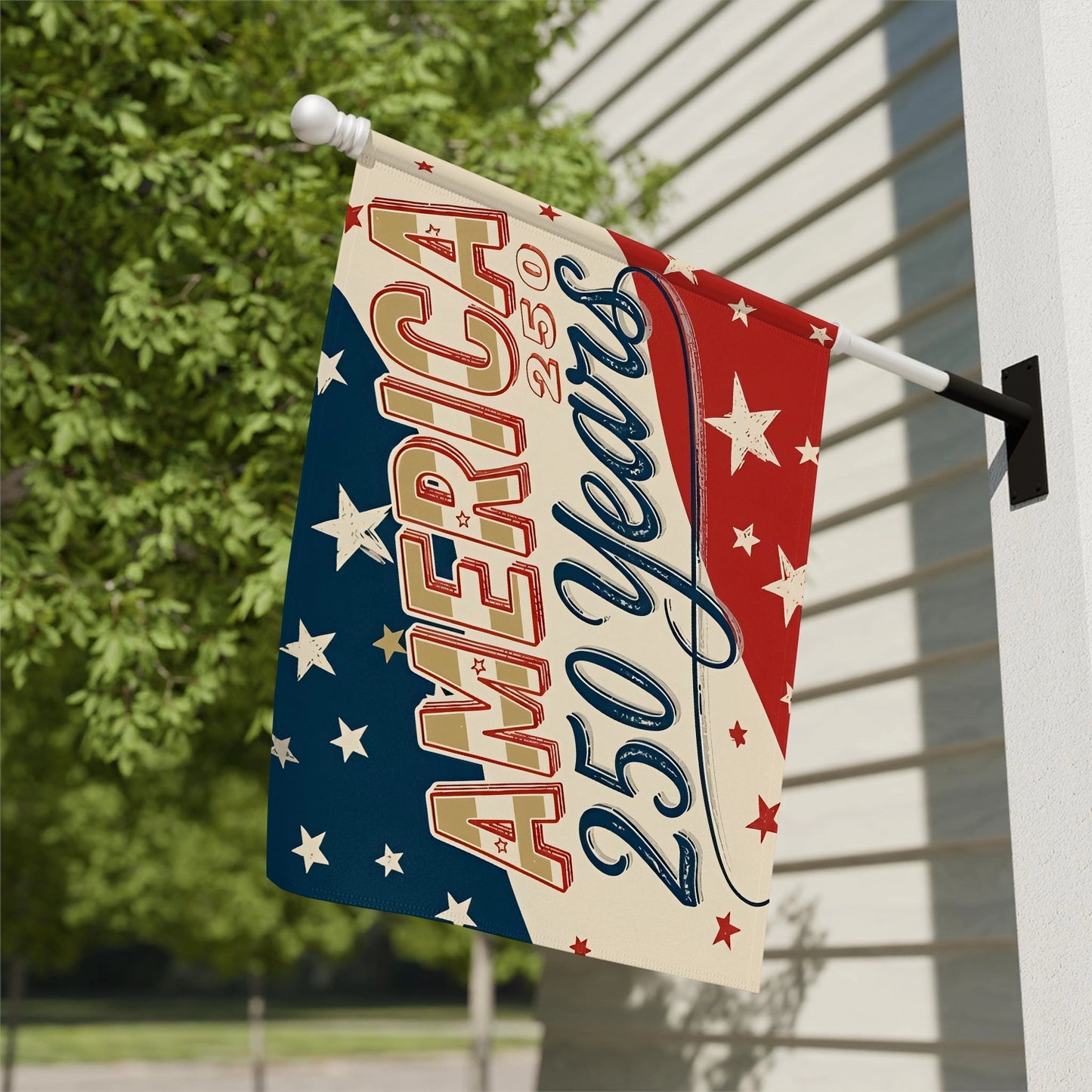 Shineful House Flag 30" x 40" - A Nation Built to Last