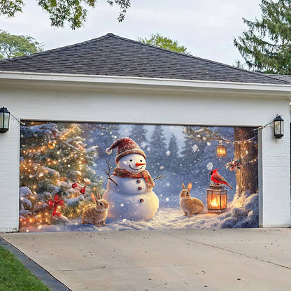 Shineful Garage Door Banner Decoration Christmas Eve Magic