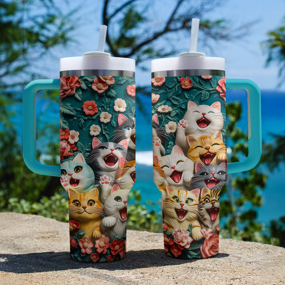 Shineful Tumbler Happy Paws