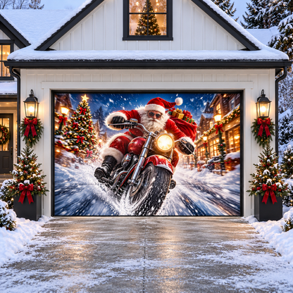 Shineful Christmas Adventure Garage Door Banner Decoration