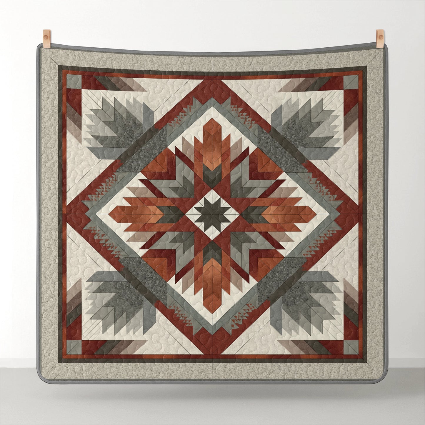 Shineful All Season Quilt 3-Piece Set Sacred Geometry