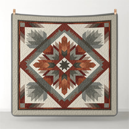 Shineful All Season Quilt 3-Piece Set Sacred Geometry