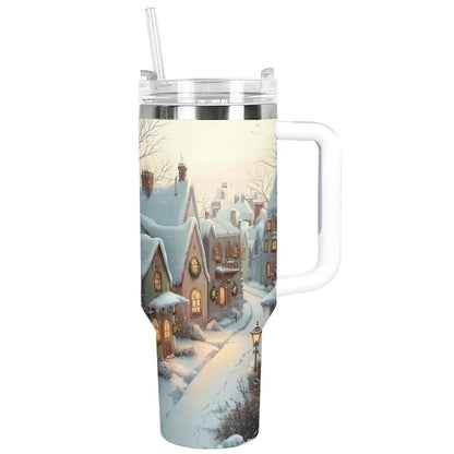 Shineful Tumbler Evening Village Glow