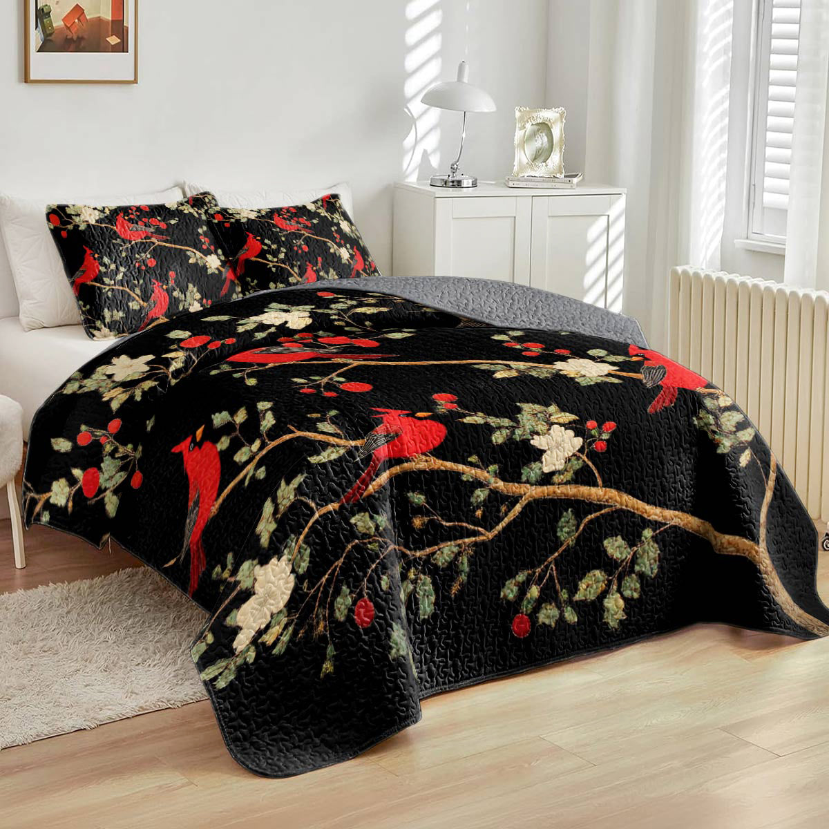 Shineful All Season Quilt 3-Piece Set Merry and Bright
