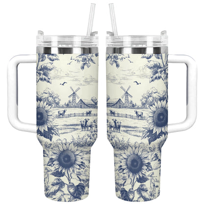 Shineful Tumbler Sunflower Farm Breeze