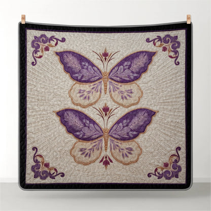 Shineful Quilt 3-Piece Set Lavender Wings of Grace