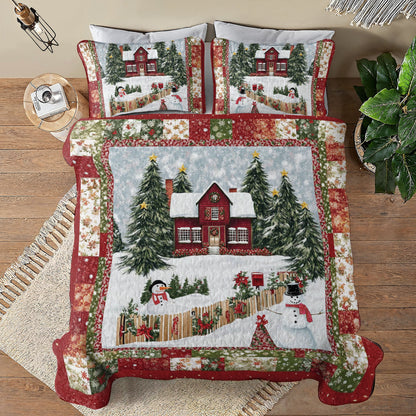 Shineful All Season Quilt 3-Piece Set Winter Dreams