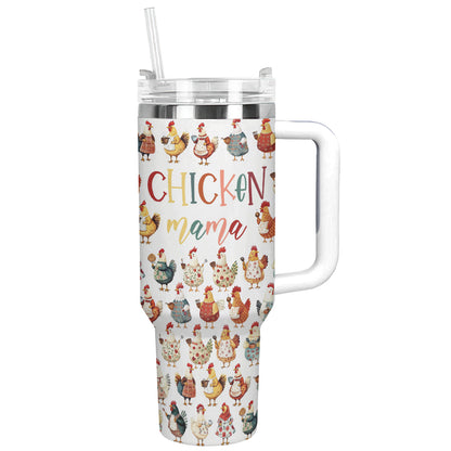 Shineful Tumbler Chicken Mama Travel
