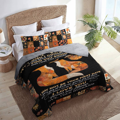Shineful All Season Quilt 3-Piece Set I Love You