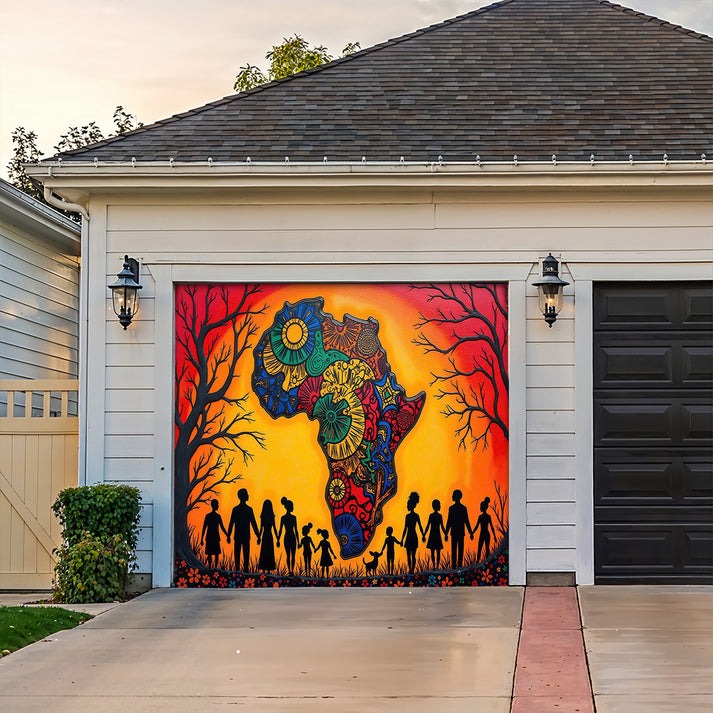 Shineful Garage Door Banner Decoration Legacy in Our Hands