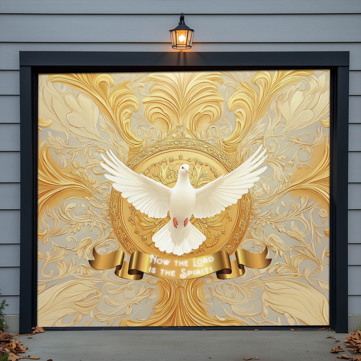 Shineful Garage Door Banner Decoration Spirit of Grace