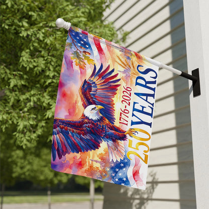 Shineful House Flag 30" x 40" - Freedom Still Soars