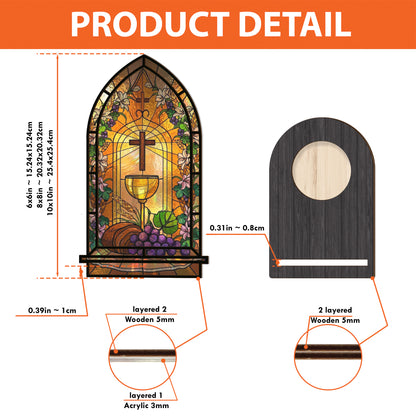 Shineful Suncatcher Candle Holder Eucharistic Light