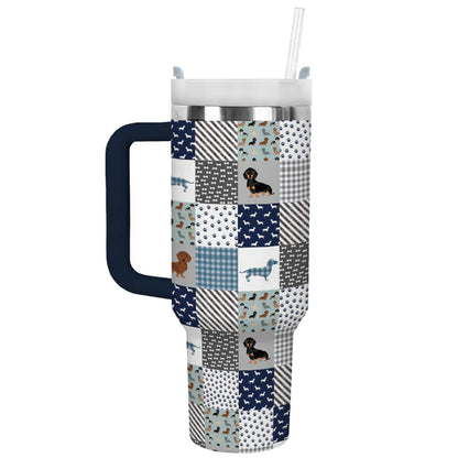 Shineful Bundle Beach Bag And Tumbler Dachshund Delight