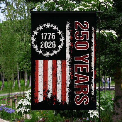 Shineful Gargen Flag 12" x 18" - Liberty Was Earned