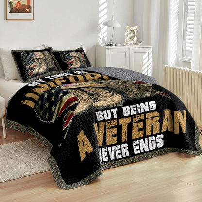 Shineful All Season Quilt 3-Piece Set - Veteran's Valor