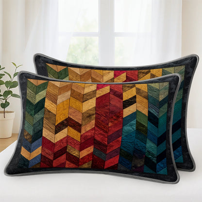 Shineful All Season Quilt 3-Piece Set Ember Path Weave