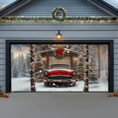 Shineful Garage Door Banner Decoration - The Scarlet Stop