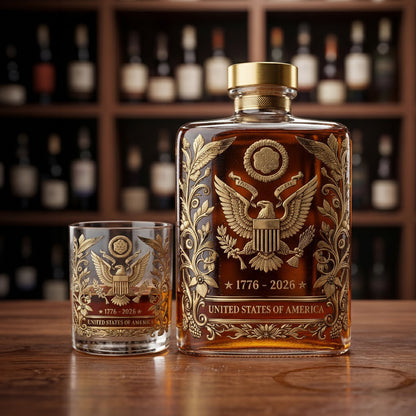 Shineful Whiskey Set American Eagle Heritage