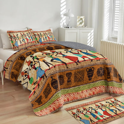 Shineful All Season Quilt 3-Piece Set The Long Walk Home