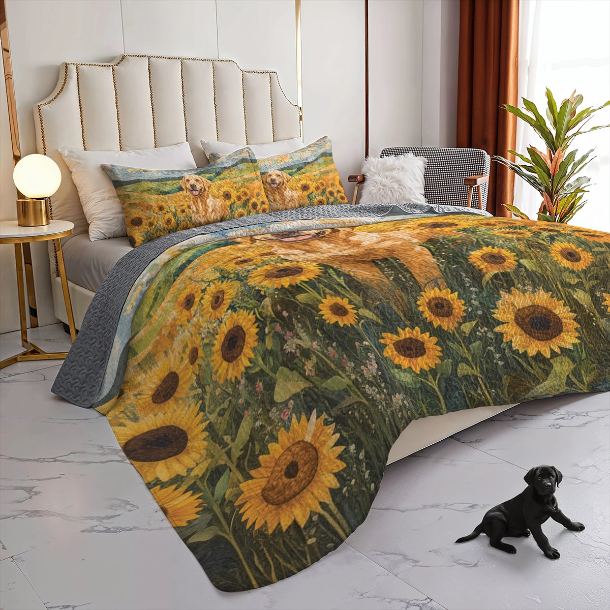 Shineful All Season Quilt 3-Piece Set - Sunflower Lab Love