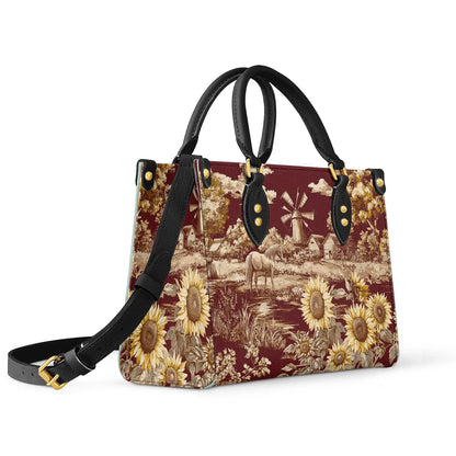 Shineful Leather Bag Texas Sunflower - Heart of the Lone Star Fields
