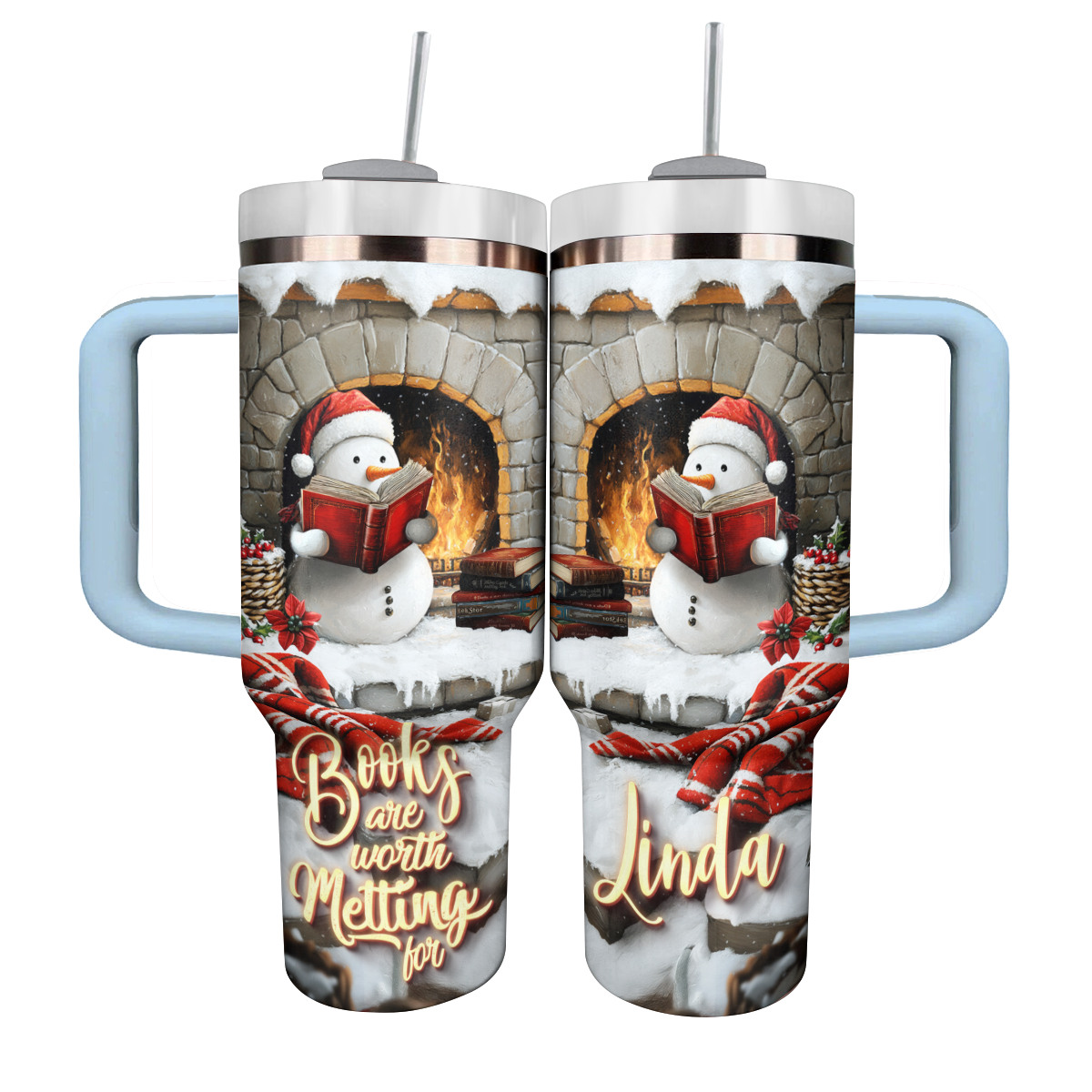 Shineful Personalized Tumbler Books Are Worth Melting