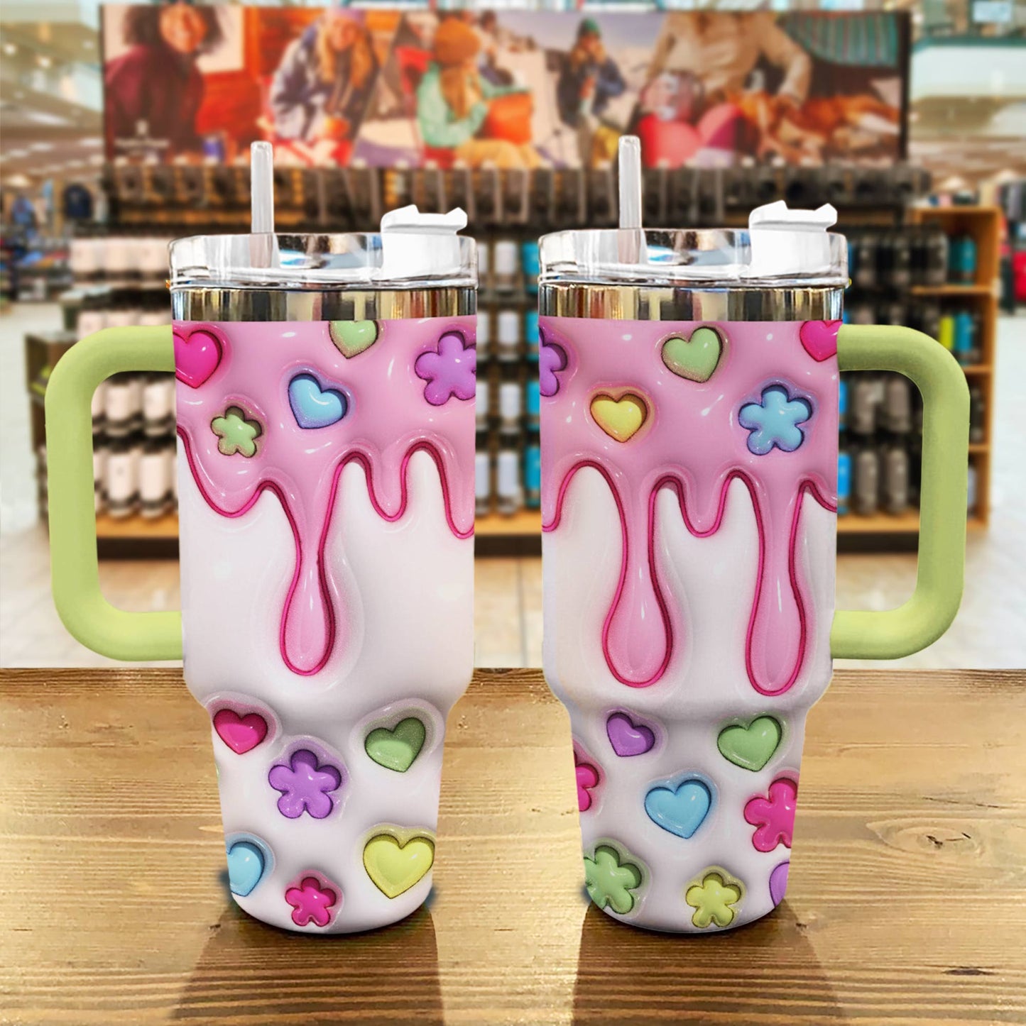 Shineful Glossy Tumbler Ice Cream