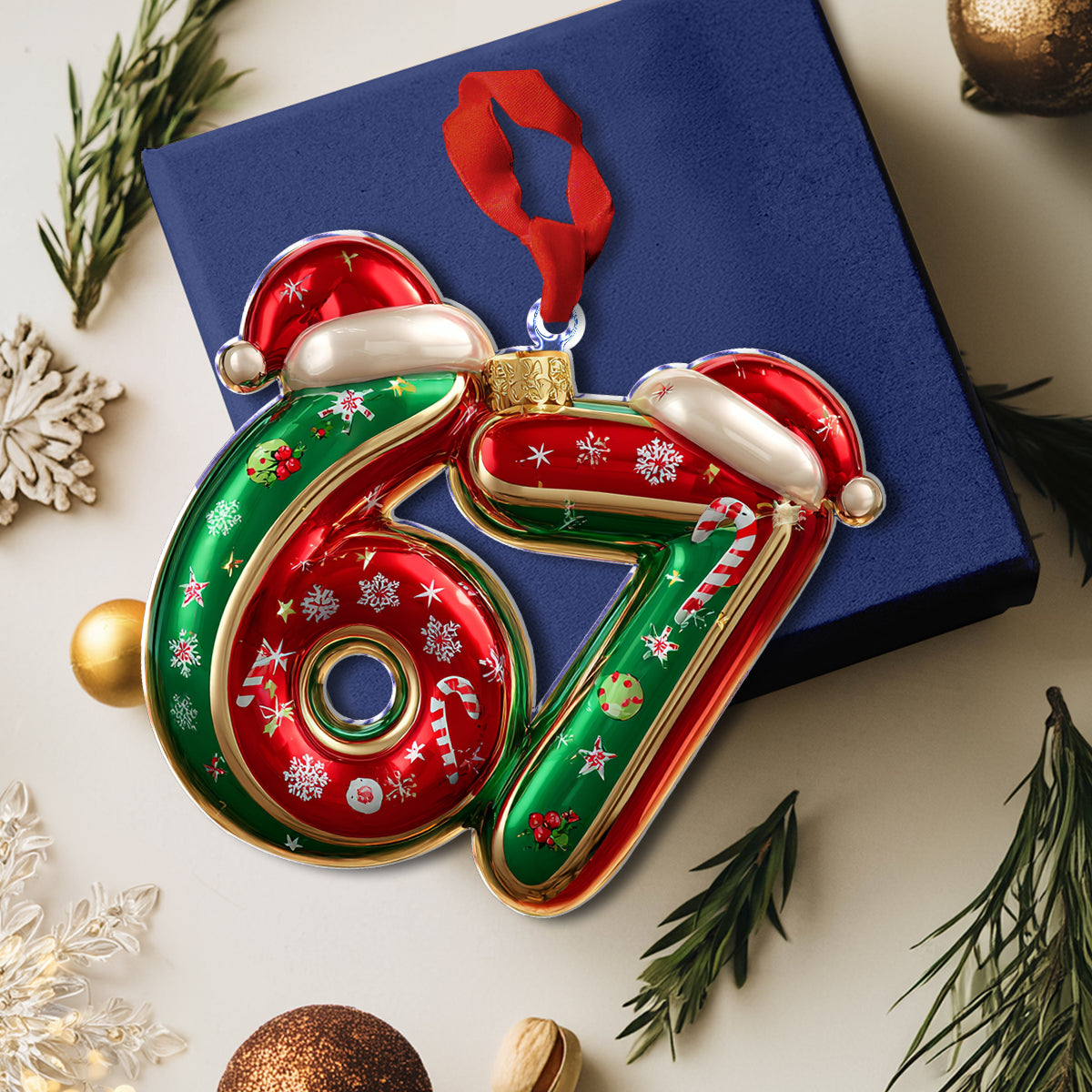 Shineful 2D Acrylic Ornament Funny Teen Grandkid