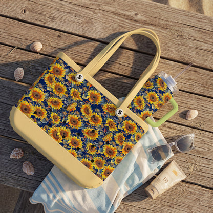 Shineful Bundle Beach Bag And Tumbler Gorgeous Flower
