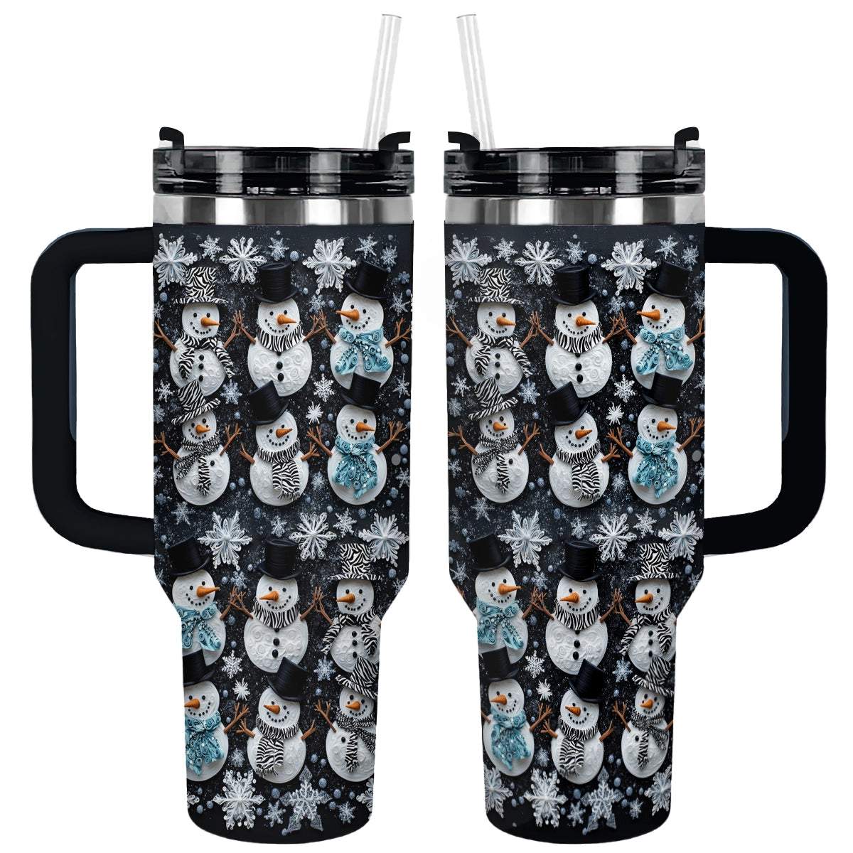 Shineful Glossy Tumbler Snowflake Cheer