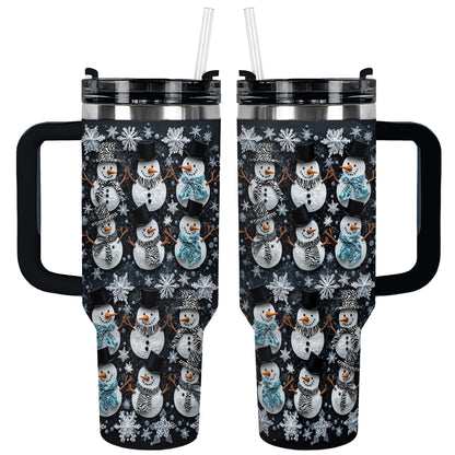 Shineful Glossy Tumbler Snowflake Cheer