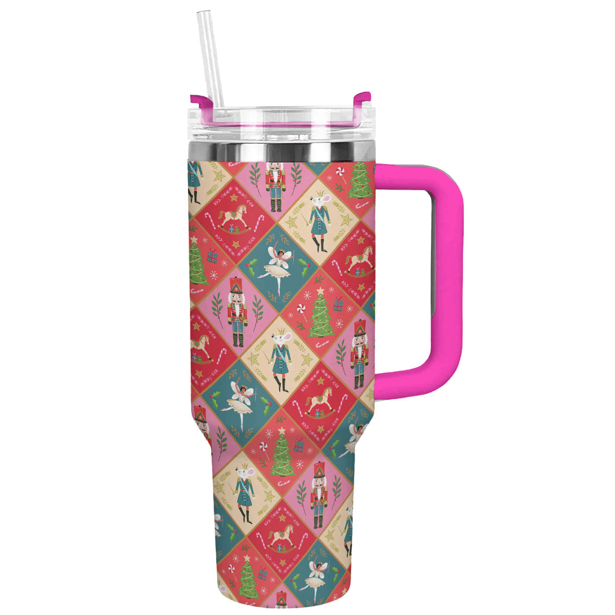 Shineful Tumbler Nutcracker Holiday Cheer