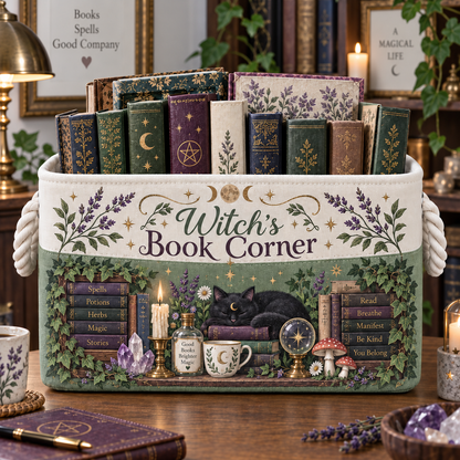 Shineful Books & Magic Storage Basket
