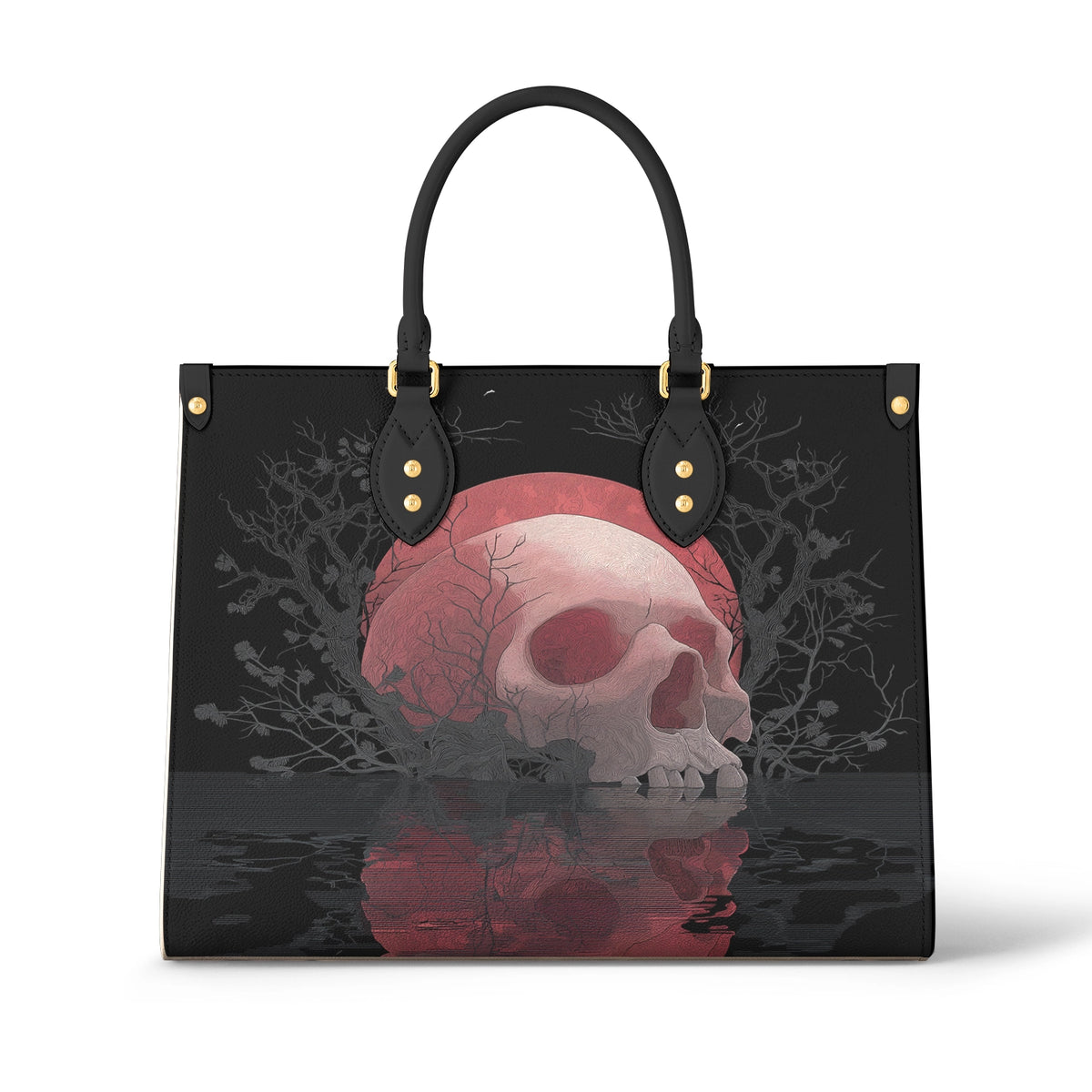 Shineful Leather Bag Still Beneath the Red Moon