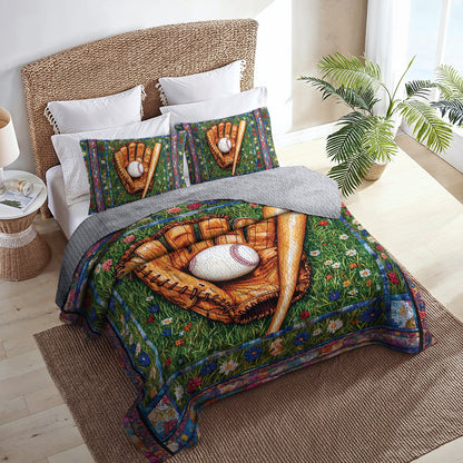 Shineful All Season Quilt 3-Piece Set - Home Run Heritage