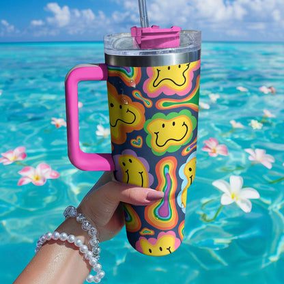 Shineful Tumbler Smiley Daisy