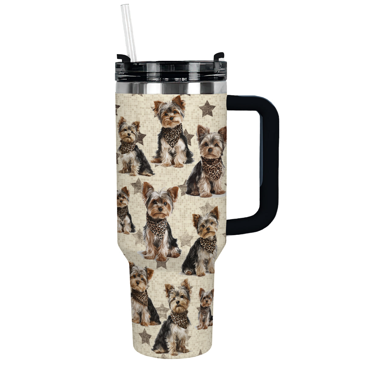 Shineful Tumbler Yorkie Star Charm