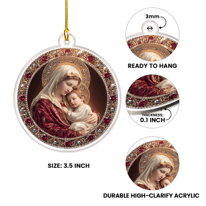 Shineful 2D Acrylic Ornament Sacred Embrace