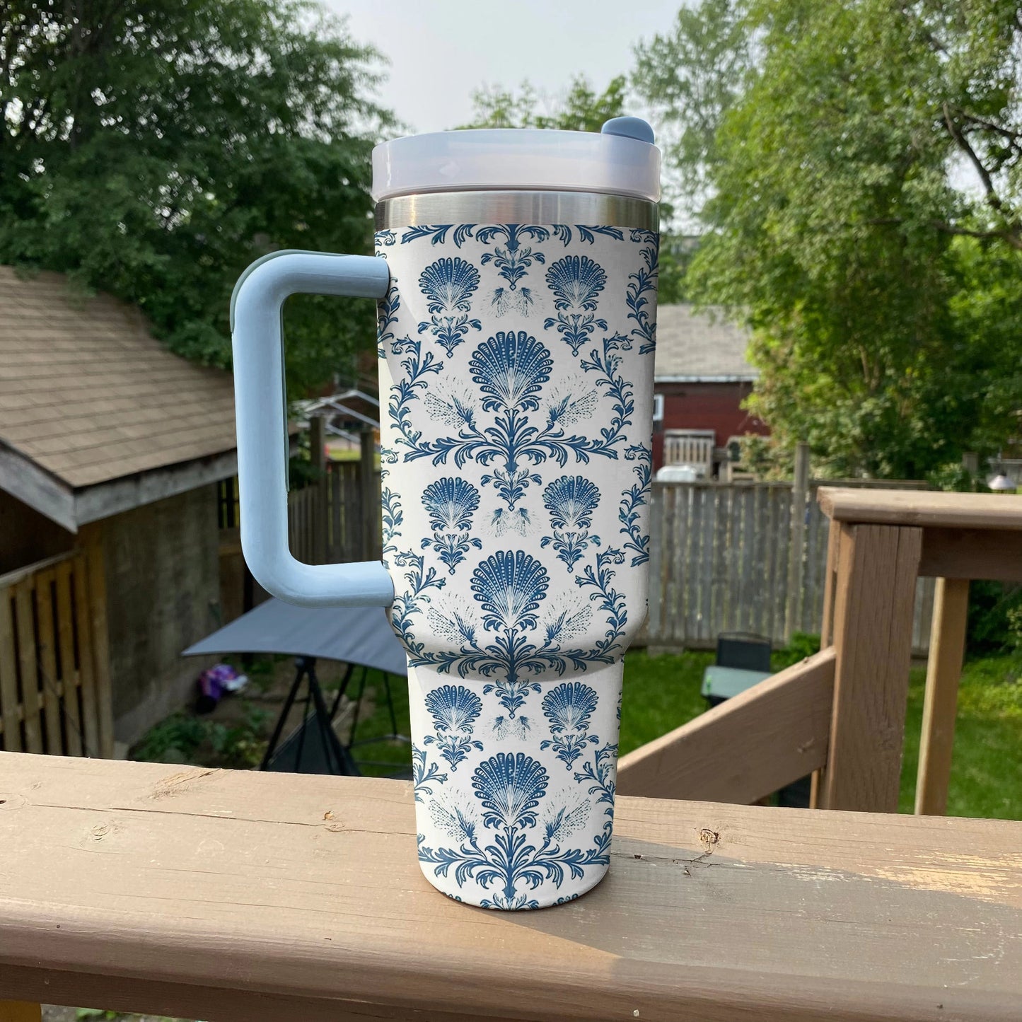 Shineful Tumbler Seashell Serenity