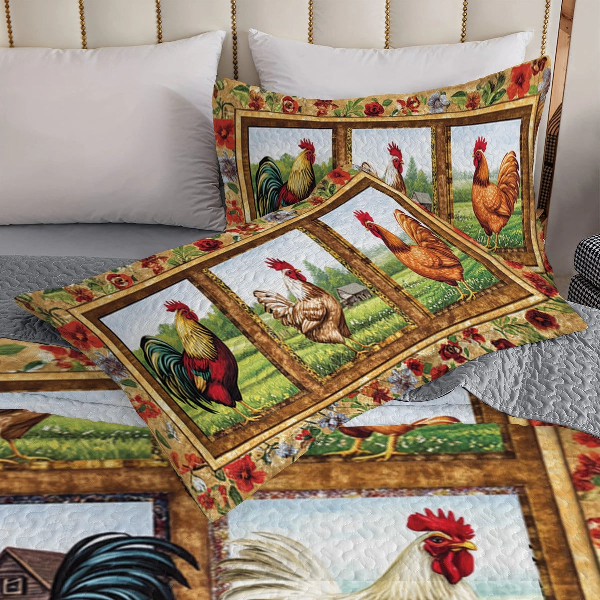 Shineful All Season Quilt 3-Piece Set - Rustic Rooster Haven