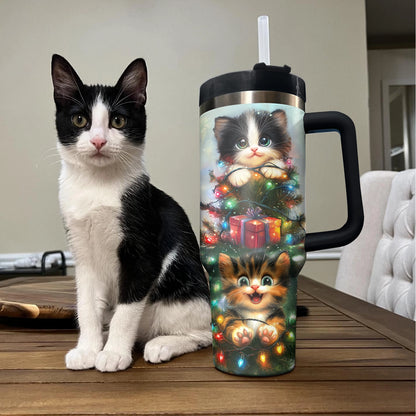 Shineful Tumbler Merry & Meowy Christmas