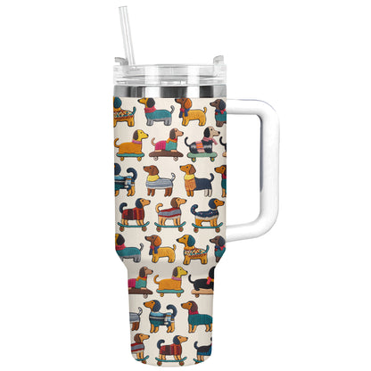 Shineful Tumbler Playful Skater Dachshund