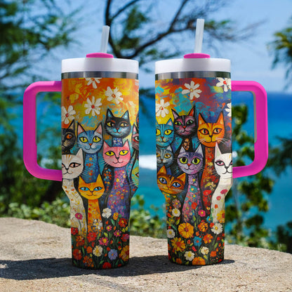 Shineful Tumbler Purr Parade