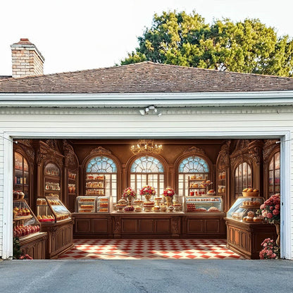 Shineful Garage Door Banner Decoration Sweet Retreat