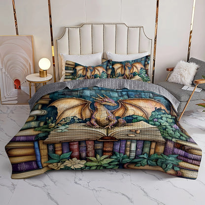 Shineful All Season Quilt 3-Piece Set Dragon Lore